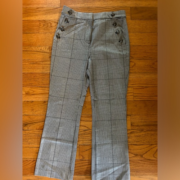 Loft plaid trousers size 6 NWOT - Picture 3 of 5